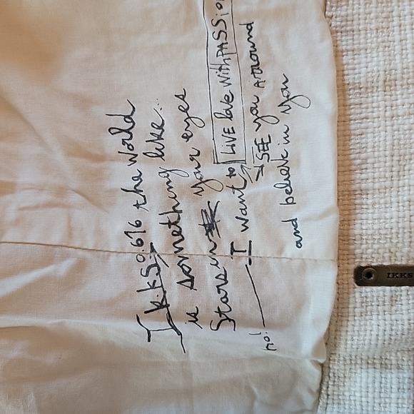 IKKS -Womens cream coloured short jacket with diagonal front zipper - Picture 5 of 8